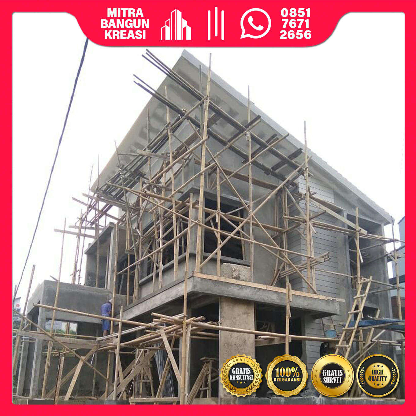 Bangun Rumah 2 Lantai